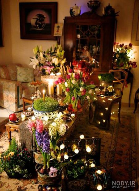 عکس سفره هفت سین ساده و شیک عکس سفره هفت سین ساده و شیک