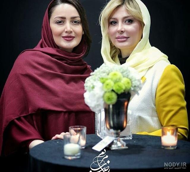 عکس نیوشا ضیغمی و خواهرش