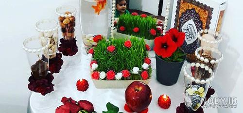 نقاشی سفره هفت سین ۱۴۰۰ نقاشی سفره هفت سین ۱۴۰۰