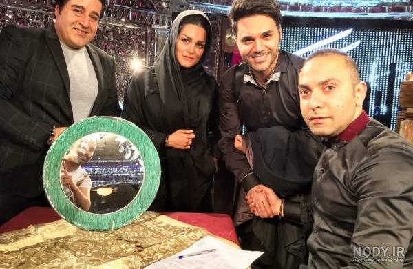 پوریا حیدری و پدرش پوریا حیدری و پدرش