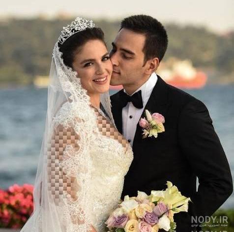 عکس عروس و داماد فانتزی
