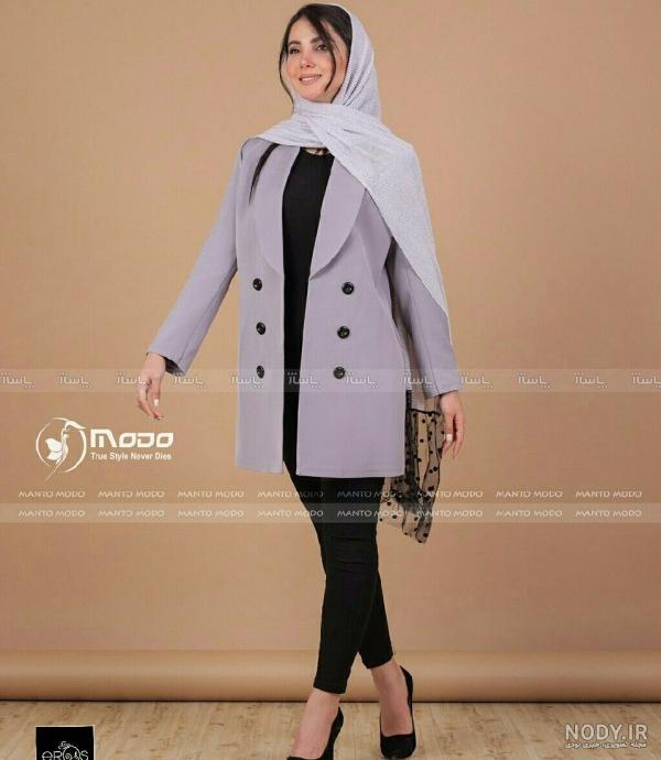 عکس مدل مانتو کتی بلند