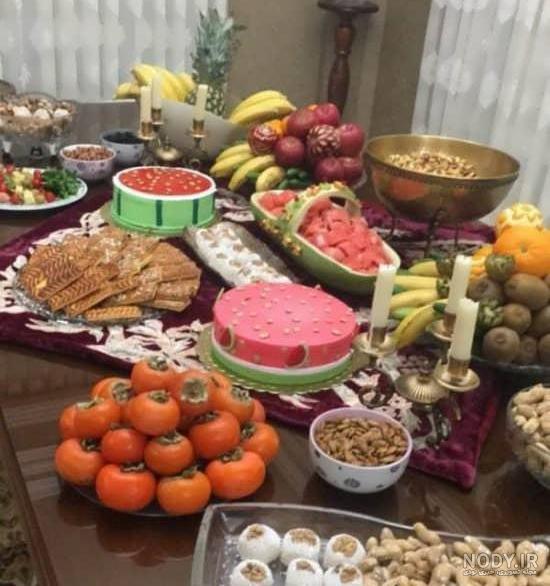 آموزش چیدن سفره شب یلدا آموزش چیدن سفره شب یلدا