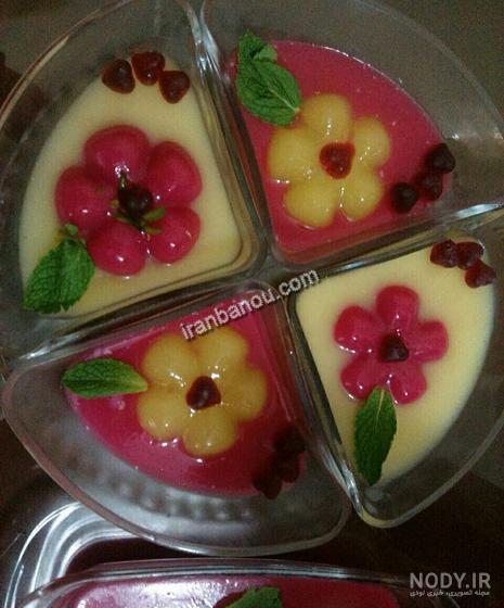 تزیین ژله رولی