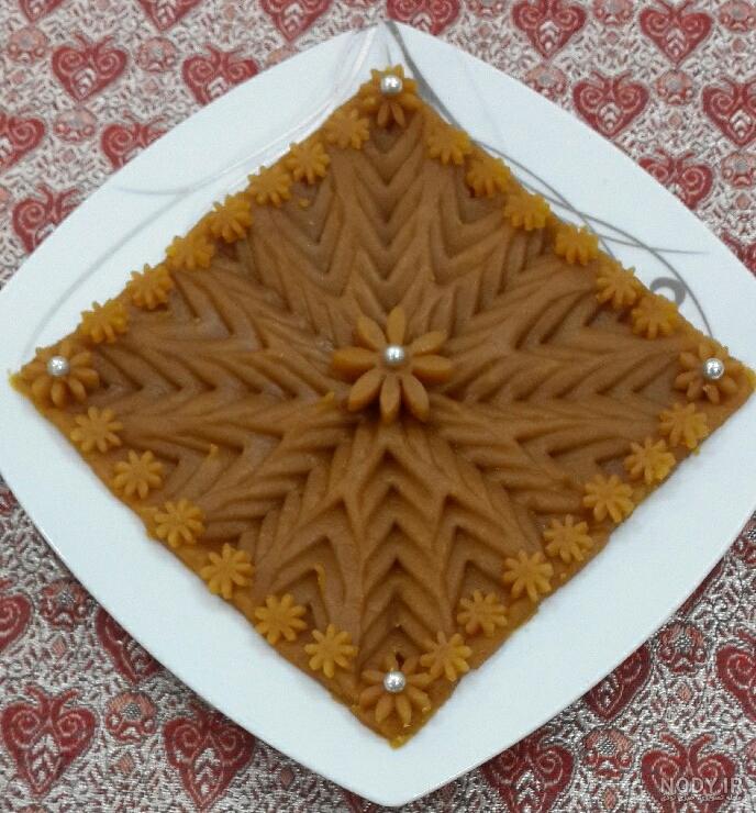 عکس حلوا ساده خانگی عکس حلوا ساده خانگی