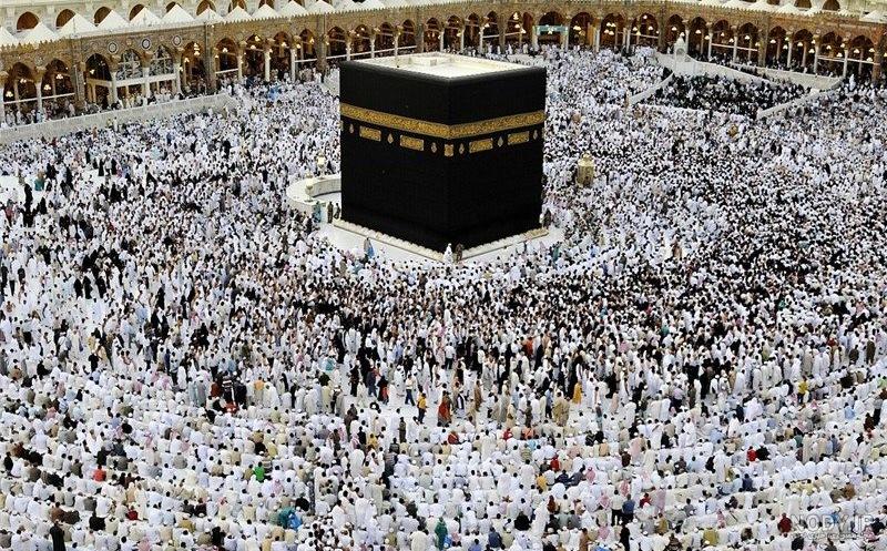 عکس داخل کعبه با کیفیت بالا