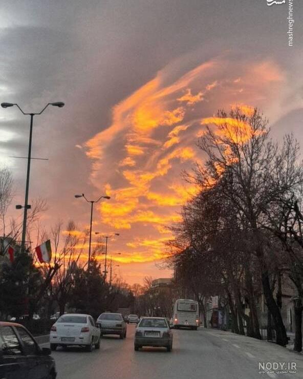 عکس طلوع افتاب صبح