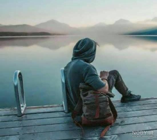 عکس غمگین یک نفره