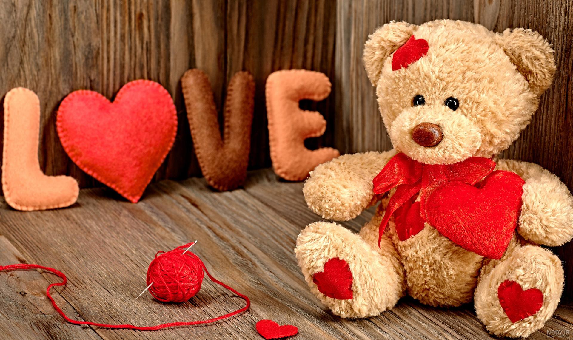 عکس پس زمینه خرس فانتزی