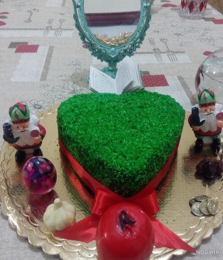 عکس کیک خانگی برای عید نوروز