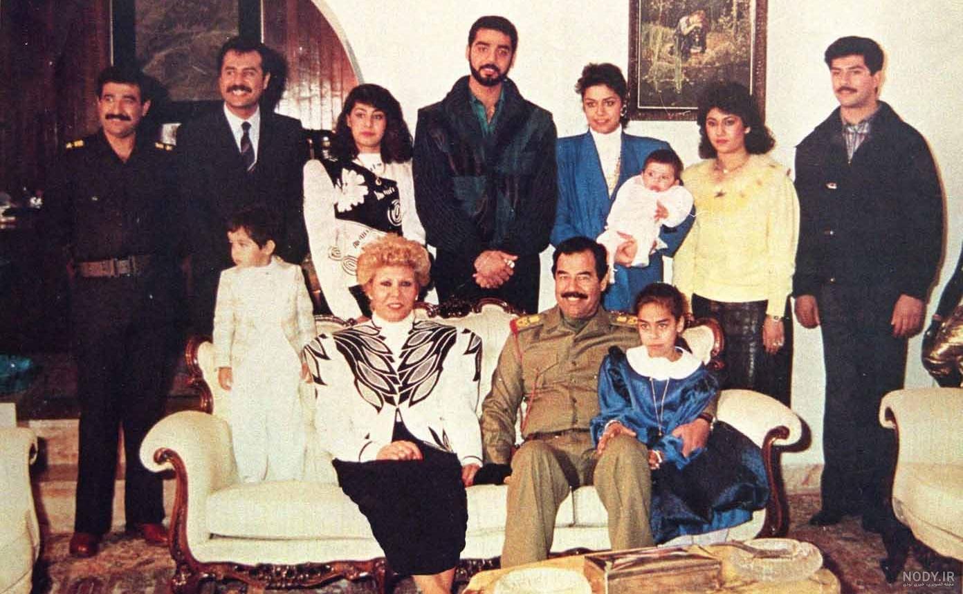 عکسهای همسر صدام حسین