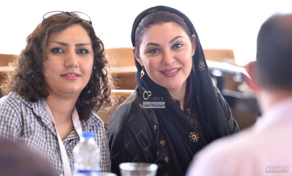 لاله اسکندری و همسرش و فرزندش