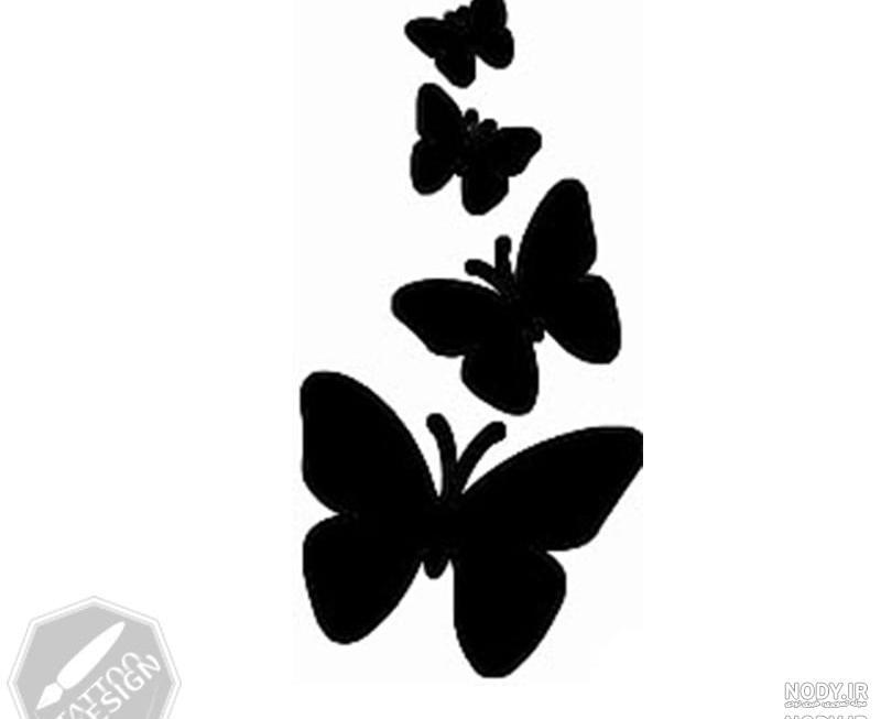 نقاشی پروانه بزرگ