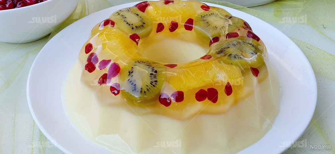 ژله بستنی رولی تصویری