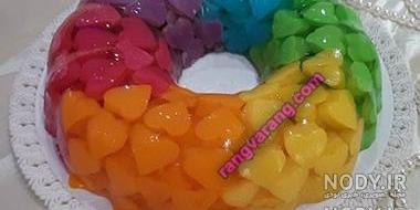 ژله رولی طلایی