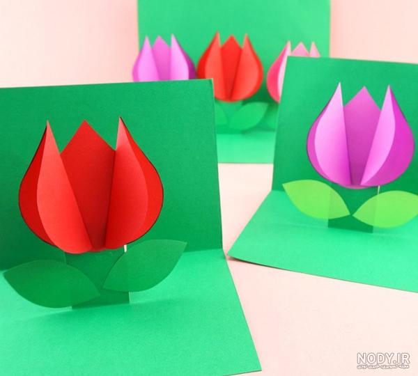 کاردستی با کاغذ رنگی برای نوجوانان کاردستی با کاغذ رنگی برای نوجوانان
