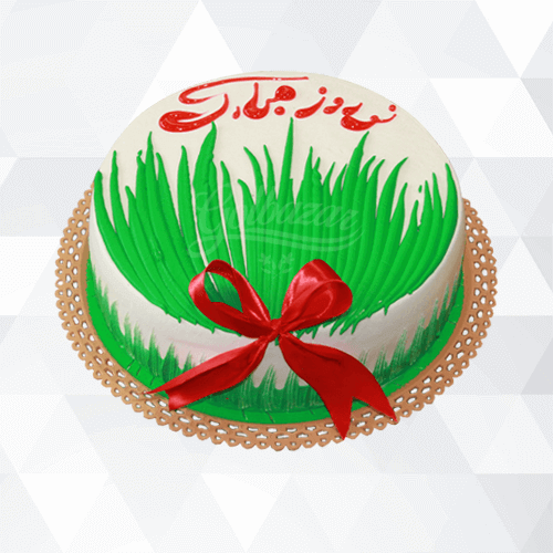 کیک سبزه عید