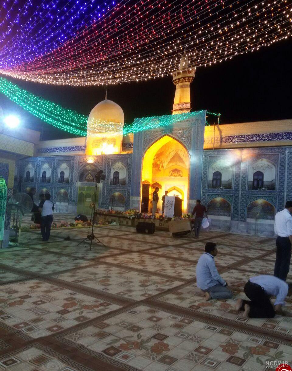 یک عکس زیبا از حرم امام رضا یک عکس زیبا از حرم امام رضا