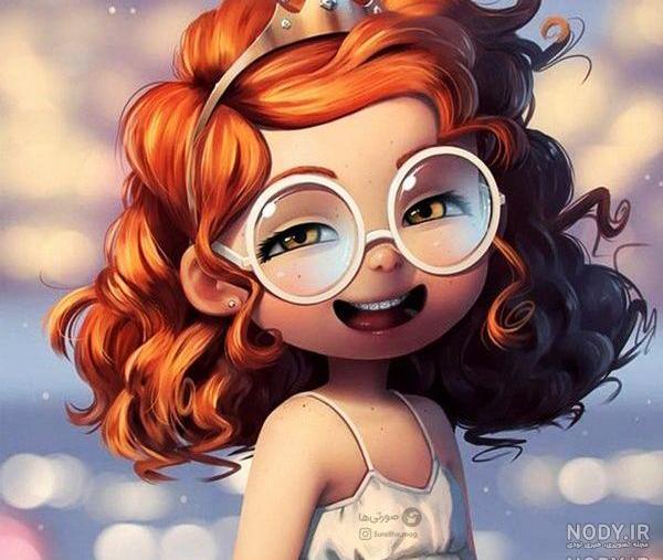 عکس دختر کارتونی زیبا برای پروفایل