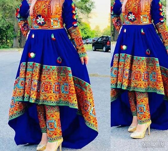 مدل لباس گند افغانی اریانا سعید