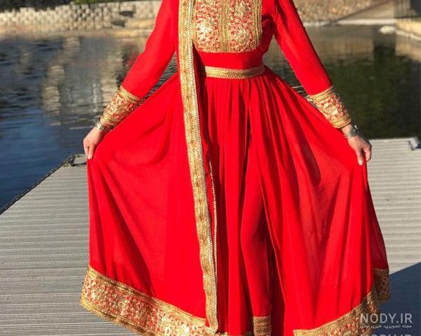 مدل لباس گند افغانی اریانا سعید