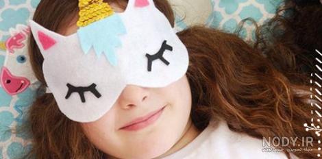 کاردستی ماسک دختر کفشدوزکی و گربه سیاه