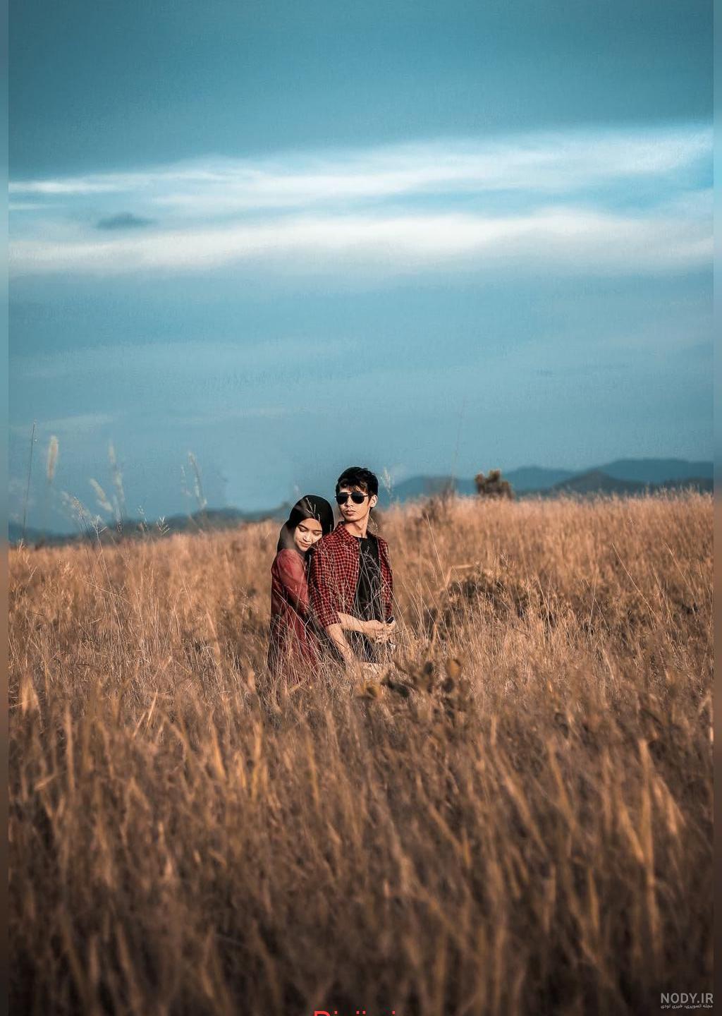 عکس خفن عکس دونفره کنار دریا عاشقانه