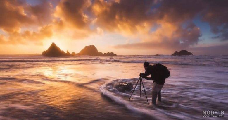 عکس دریا عاشقانه غمگین