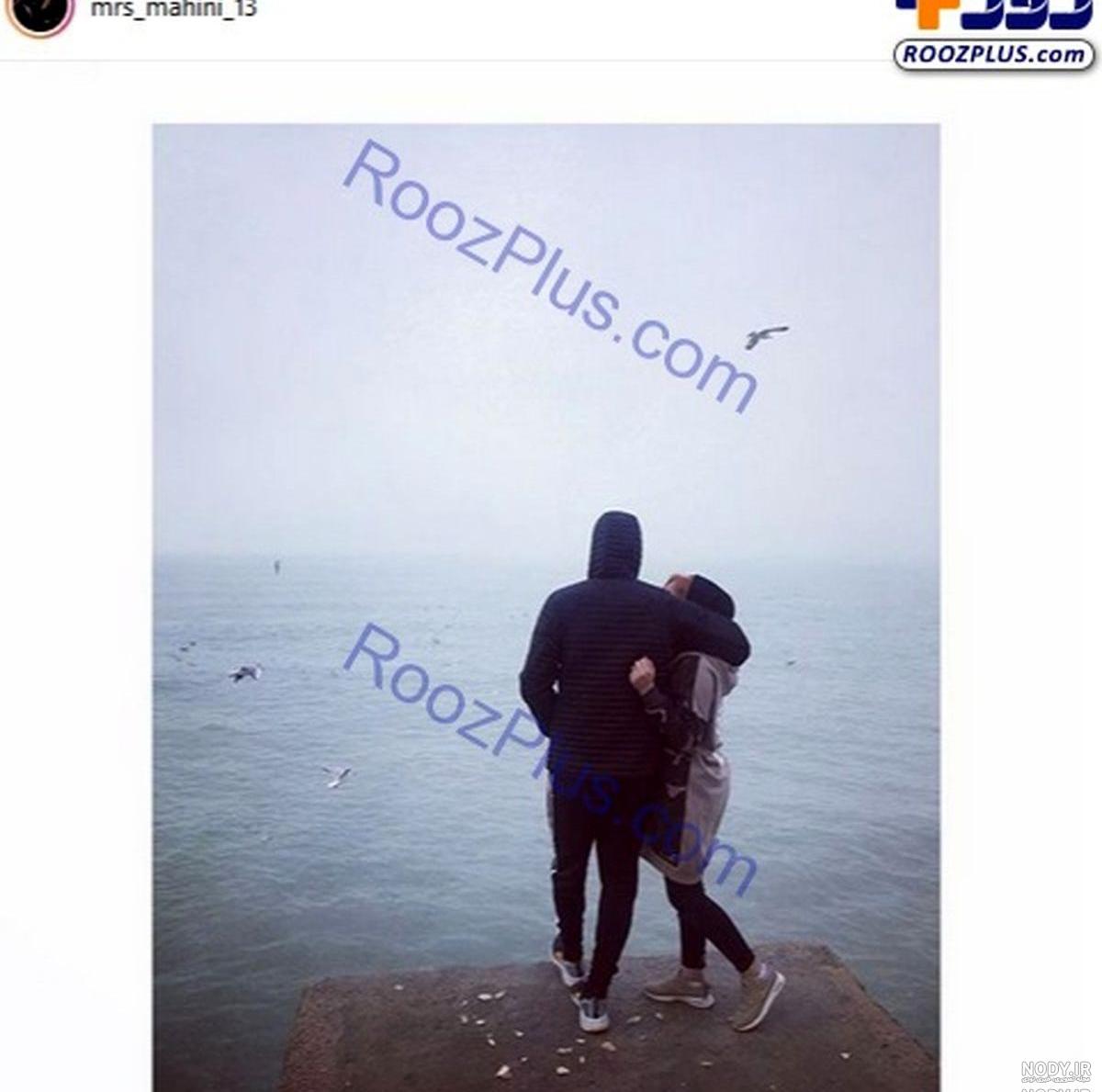 عکس خفن عکس دونفره کنار دریا عاشقانه