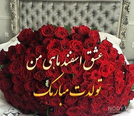 همسر اسفند ماهی من تولدت مبارک