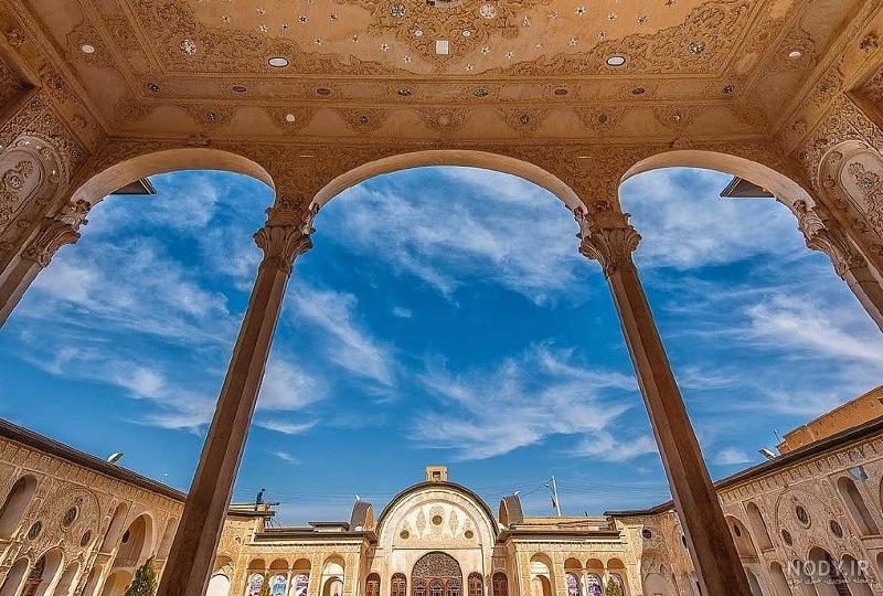 تصاویر خانه طباطبایی ها در کاشان تصاویر خانه طباطبایی ها در کاشان