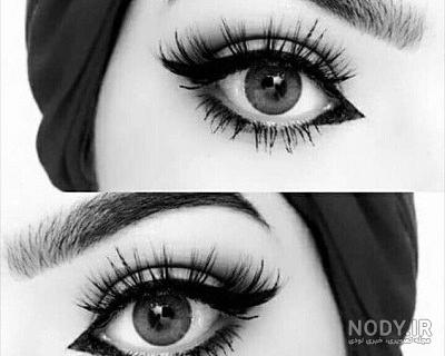 تصاویر چشم سیاه و سفید تصاویر چشم سیاه و سفید