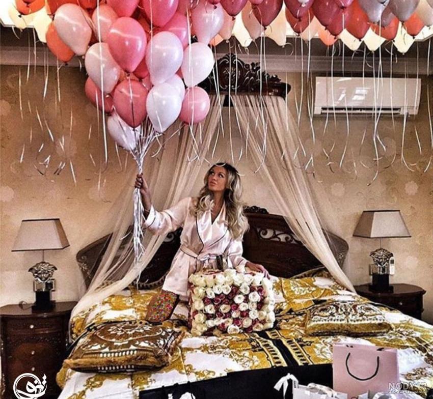 تم تولد دخترانه صورتی تم تولد دخترانه صورتی