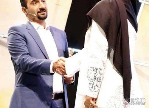 زینب زارع در دورهمی زینب زارع در دورهمی