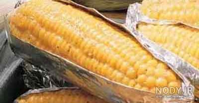 طرز تهیه بلال در فر طرز تهیه بلال در فر
