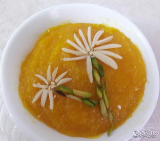 طرز تهیه حلوا زرد شیرازی طرز تهیه حلوا زرد شیرازی