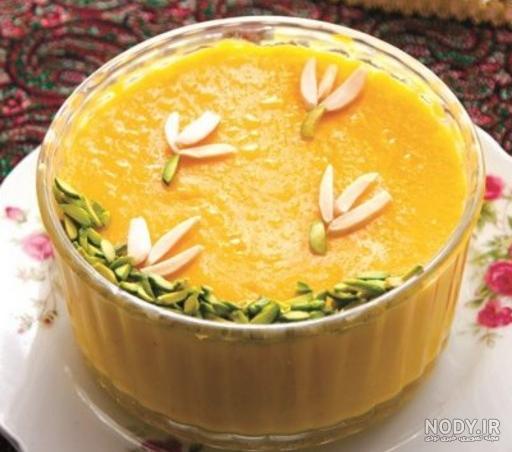 طرز تهیه حلوا زرده شیرازی طرز تهیه حلوا زرده شیرازی