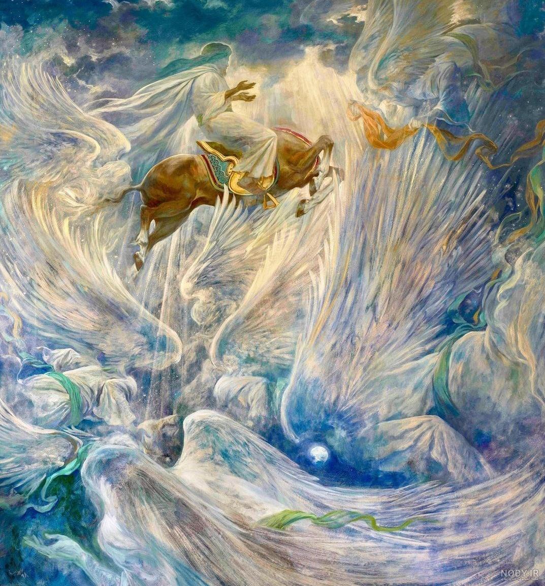عکس حضرت محمد و امام علی