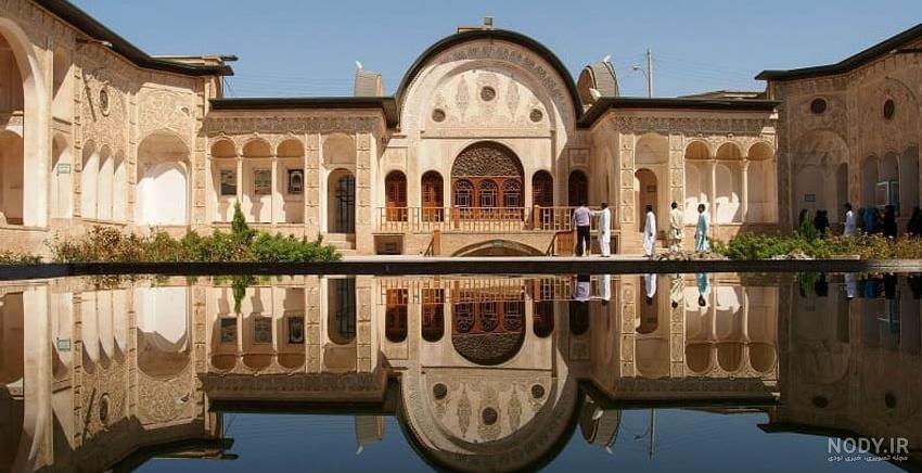 عکس خانه طباطبایی ها کاشان عکس خانه طباطبایی ها کاشان