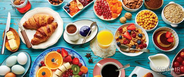 عکس صبحانه خانگی عکس صبحانه خانگی