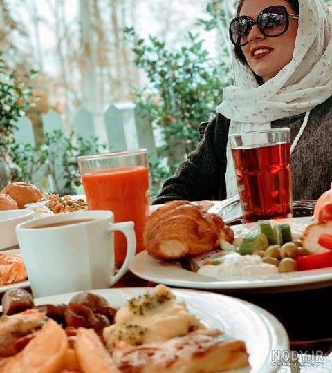 عکس صبحانه ساده عکس صبحانه ساده
