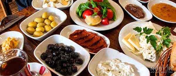 عکس صبحانه لاکچری عکس صبحانه لاکچری