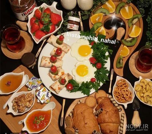 عکس صبحانه لاکچری ایرانی عکس صبحانه لاکچری ایرانی