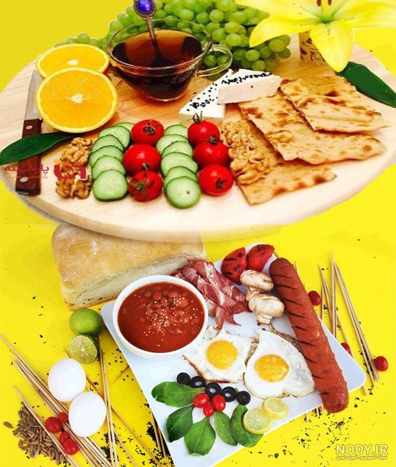 عکس صبحانه لاکچری در طبیعت عکس صبحانه لاکچری در طبیعت