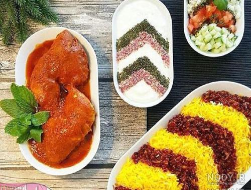 عکس غذای خانگی ساده عکس غذای خانگی ساده