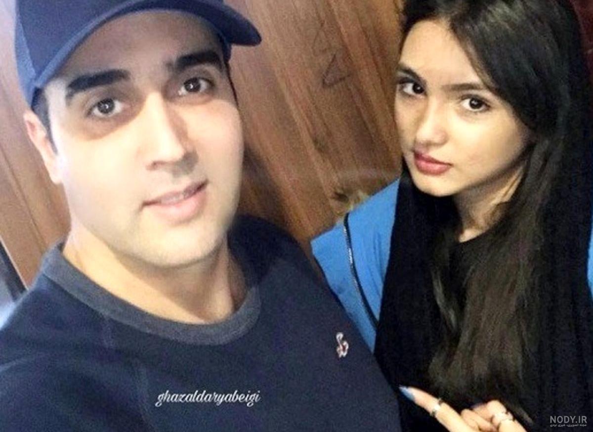 عکس پوریا پورسرخ و خواهرش عکس پوریا پورسرخ و خواهرش