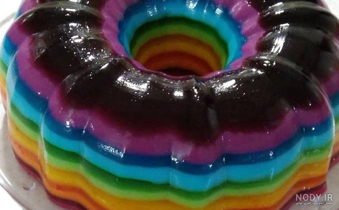 عکس ژله هفت رنگ