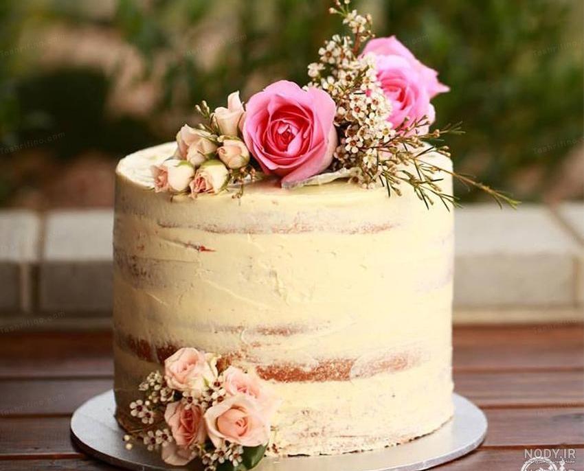 عکس کیک تولد و گل رز عکس کیک تولد و گل رز
