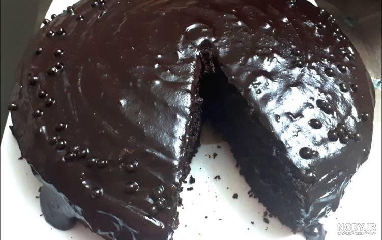 عکس کیک شکلاتی خیس