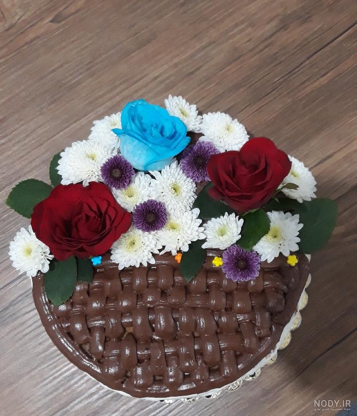 عکس کیک و دسته گل تولد عکس کیک و دسته گل تولد